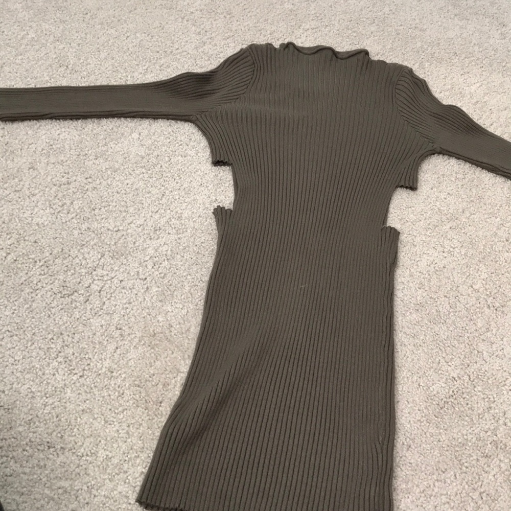 Army green dress